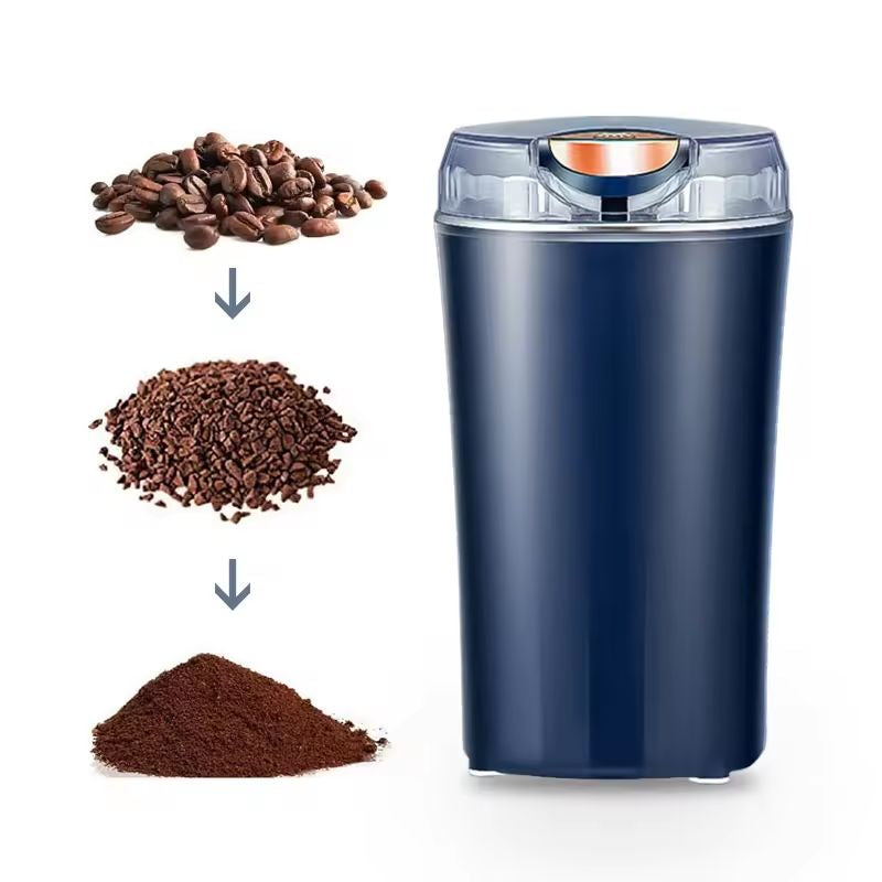 Compact Electric Spice & Coffee Grinder for Fresh Ingredients