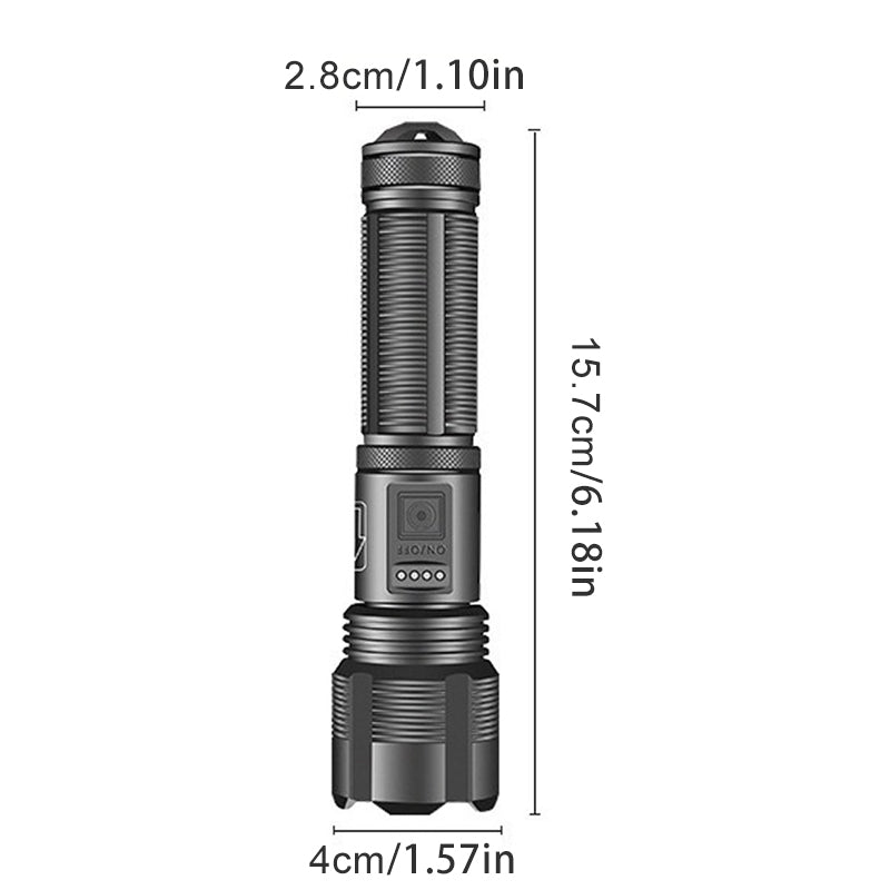 Ultra-Reliable Tactical LED Flashlight