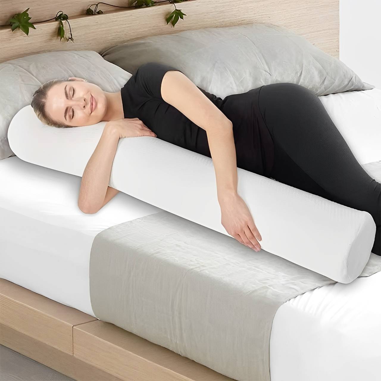 Therapeutic Full-Body Support Pillow for Side Sleepers