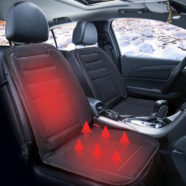 All-Season Comfort Heated Car Seat Cushion
