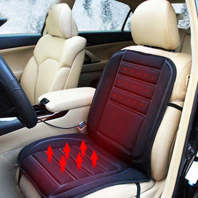 All-Season Comfort Heated Car Seat Cushion