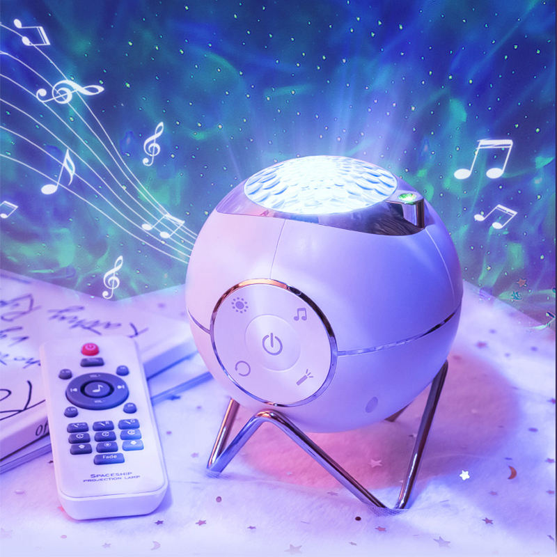 Stellar Nightlight Projector with Bluetooth Speaker
