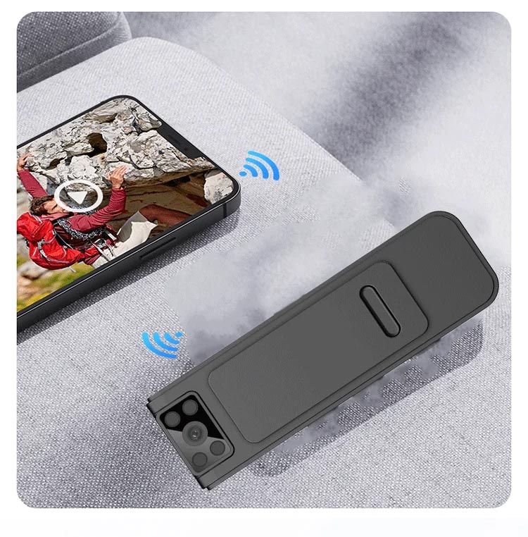 Compact Wearable Camera with Audio Recording