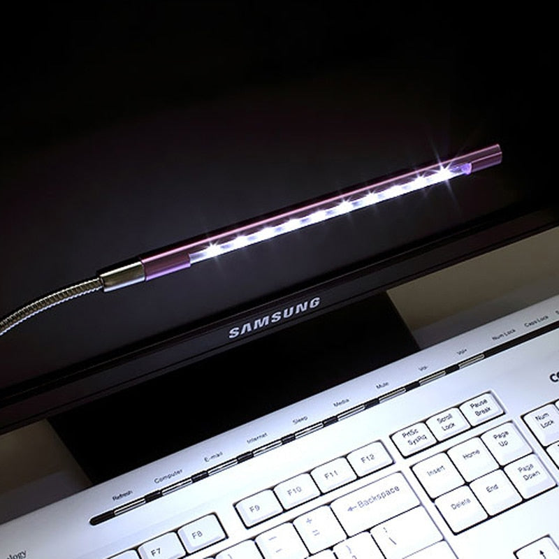 Adjustable LED Keyboard Lamp