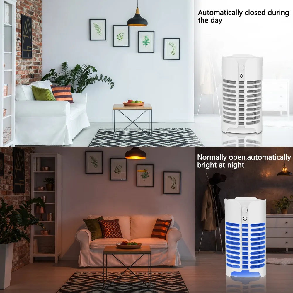 EcoShield Indoor UV Bug Catcher with Intelligent Sensor – Chemical-Free Solution for Home, Bedroom & Office, Covers Up to 215 sq. ft.