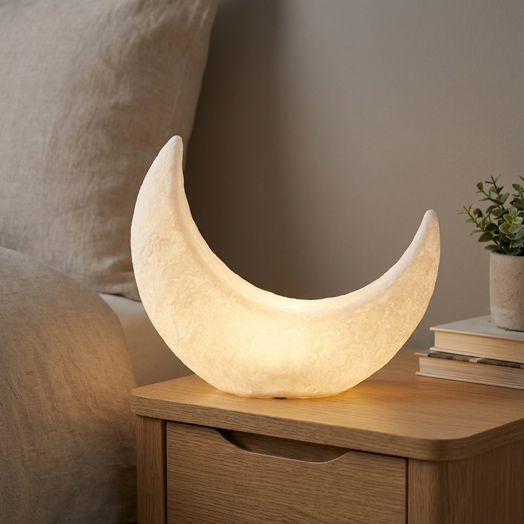 Glowcres Half Moon Shaped Table Lamp