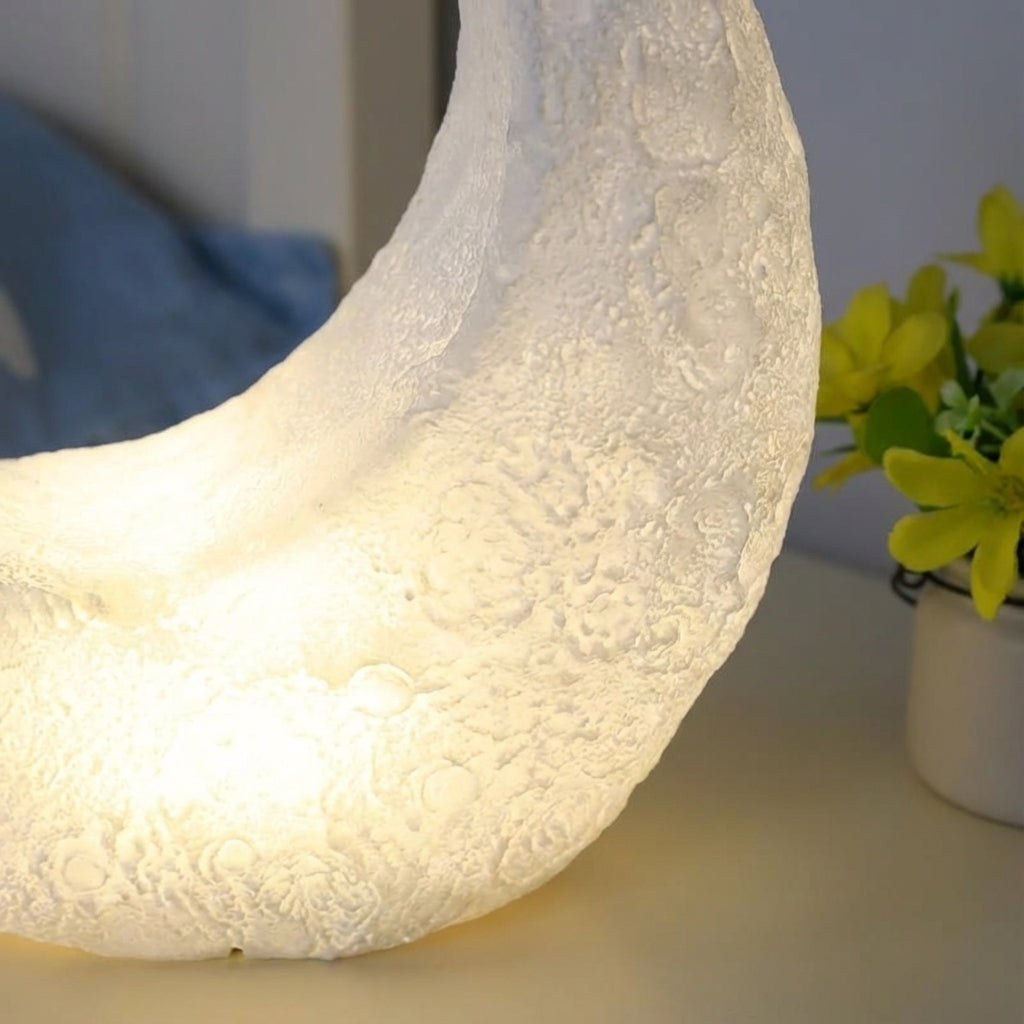 Glowcres Half Moon Shaped Table Lamp
