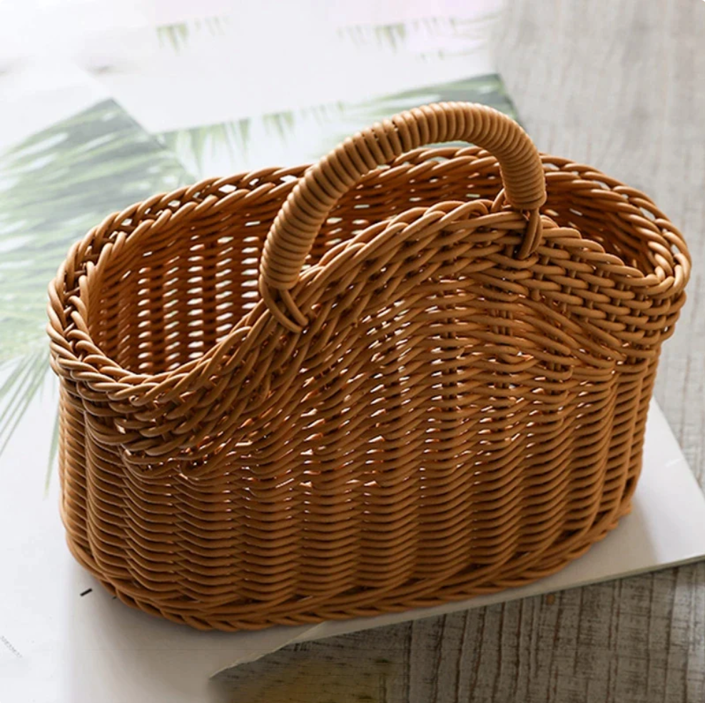 Handle Basket Set for Storage and Organization
