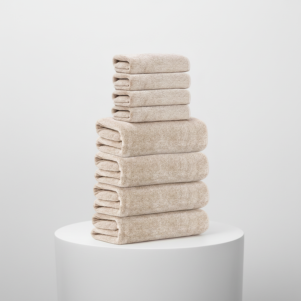 Blush Towel Collection - Set of 8 Pieces