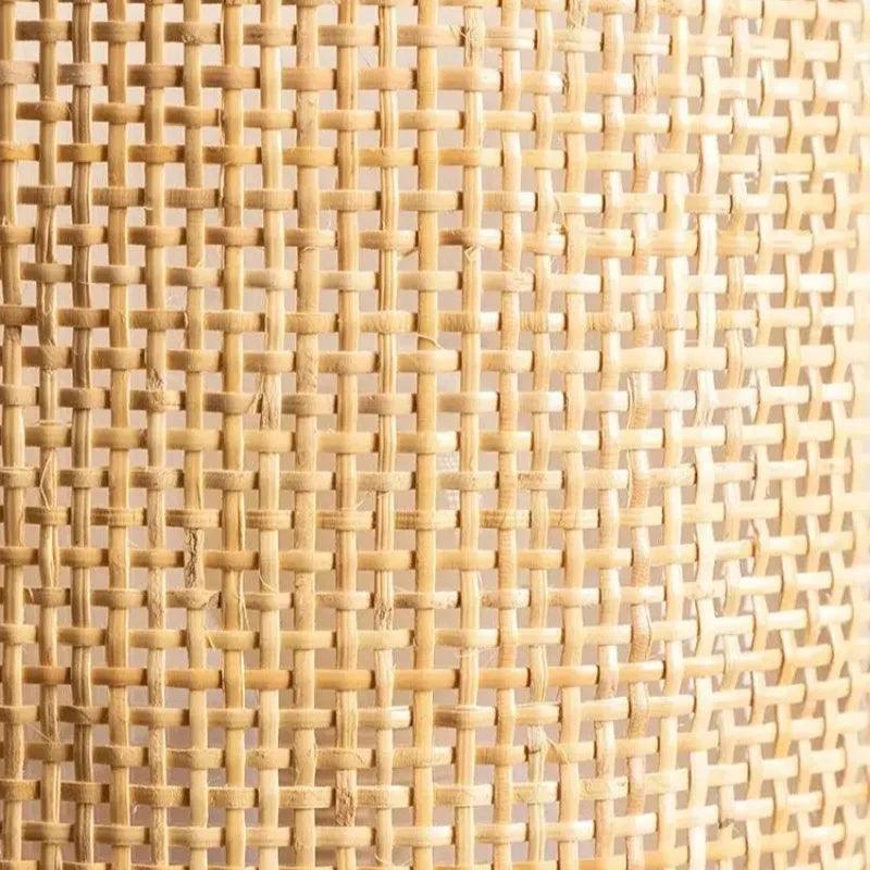Artisan Bamboo Wall Lamp with E27 Socket for LED Bulbs