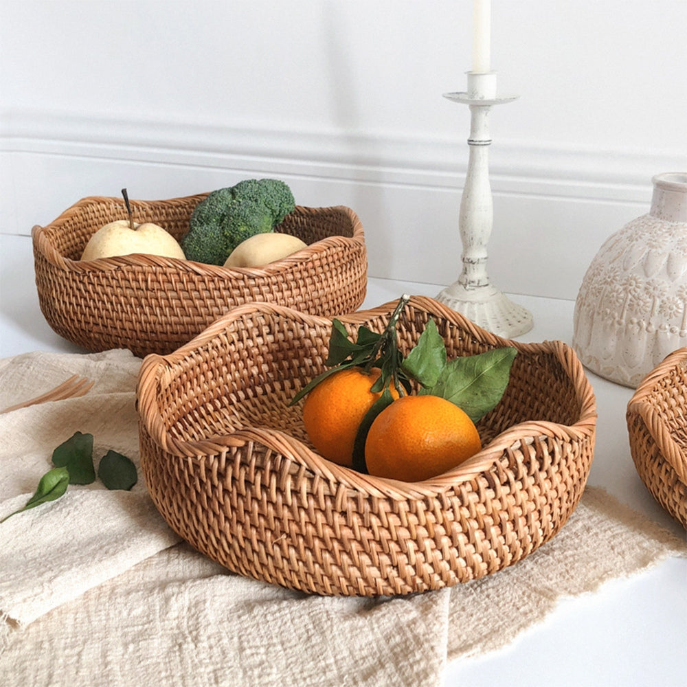Eco-Conscious Woven Baskets - Functional Home Organizers
