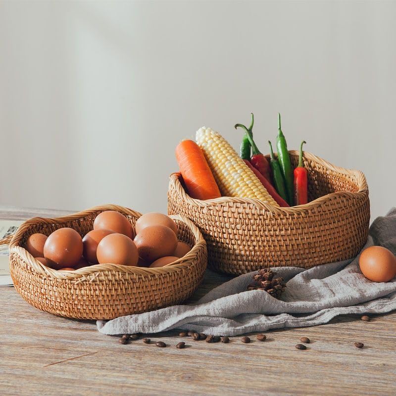 Eco-Conscious Woven Baskets - Functional Home Organizers