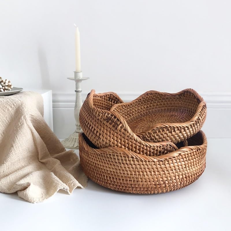 Eco-Conscious Woven Baskets - Functional Home Organizers