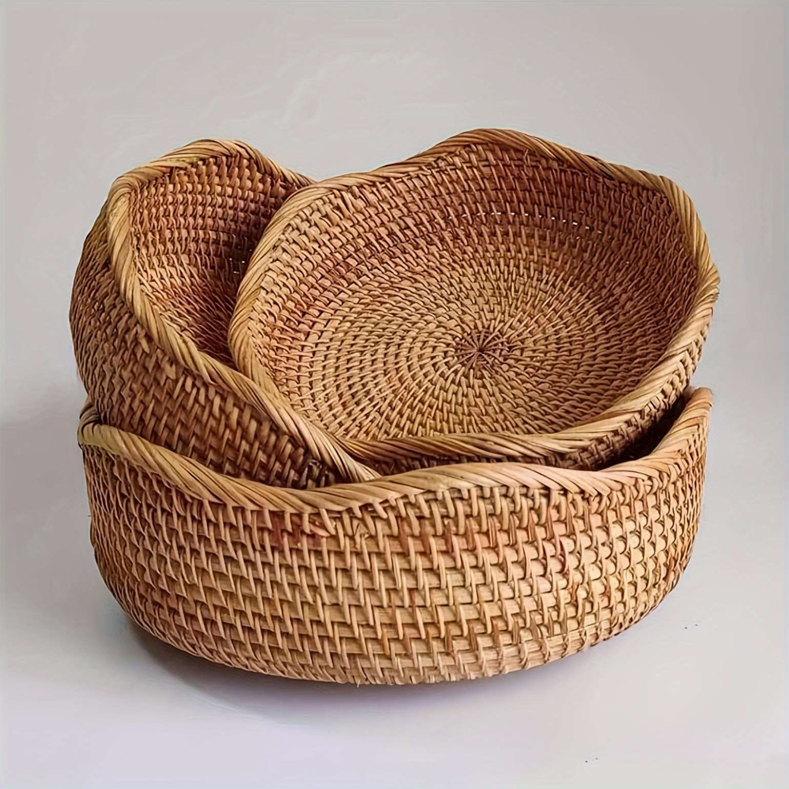 Eco-Conscious Woven Baskets - Functional Home Organizers