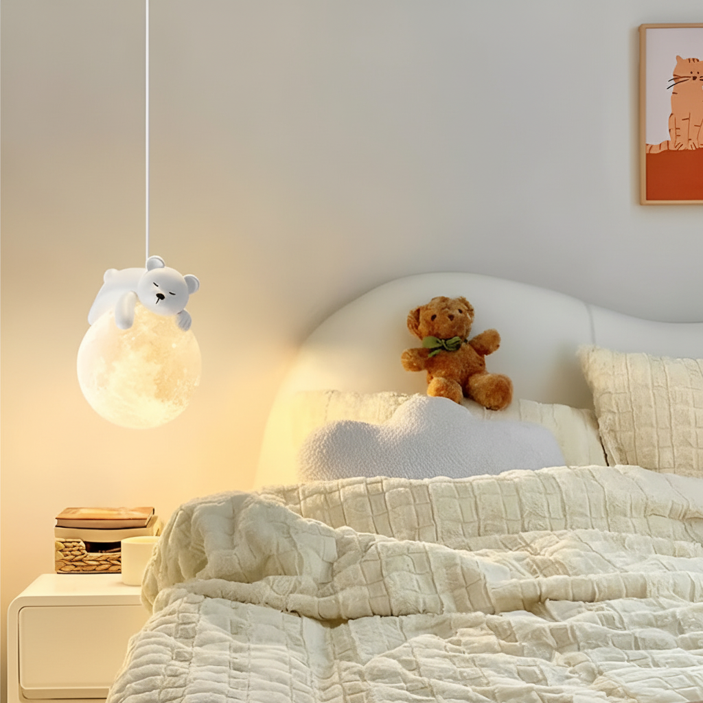 Resin Pendant Light for Kids' Room – Hanging Dream Decor