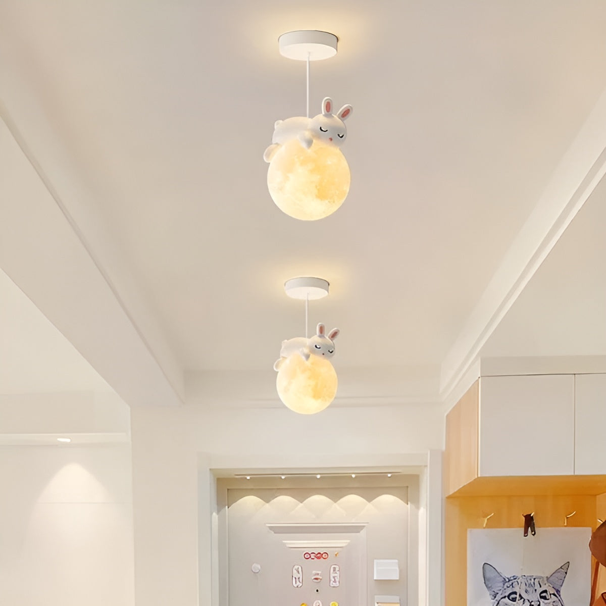 Resin Pendant Light for Kids' Room – Hanging Dream Decor