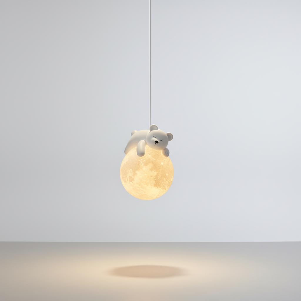 Resin Pendant Light for Kids' Room – Hanging Dream Decor