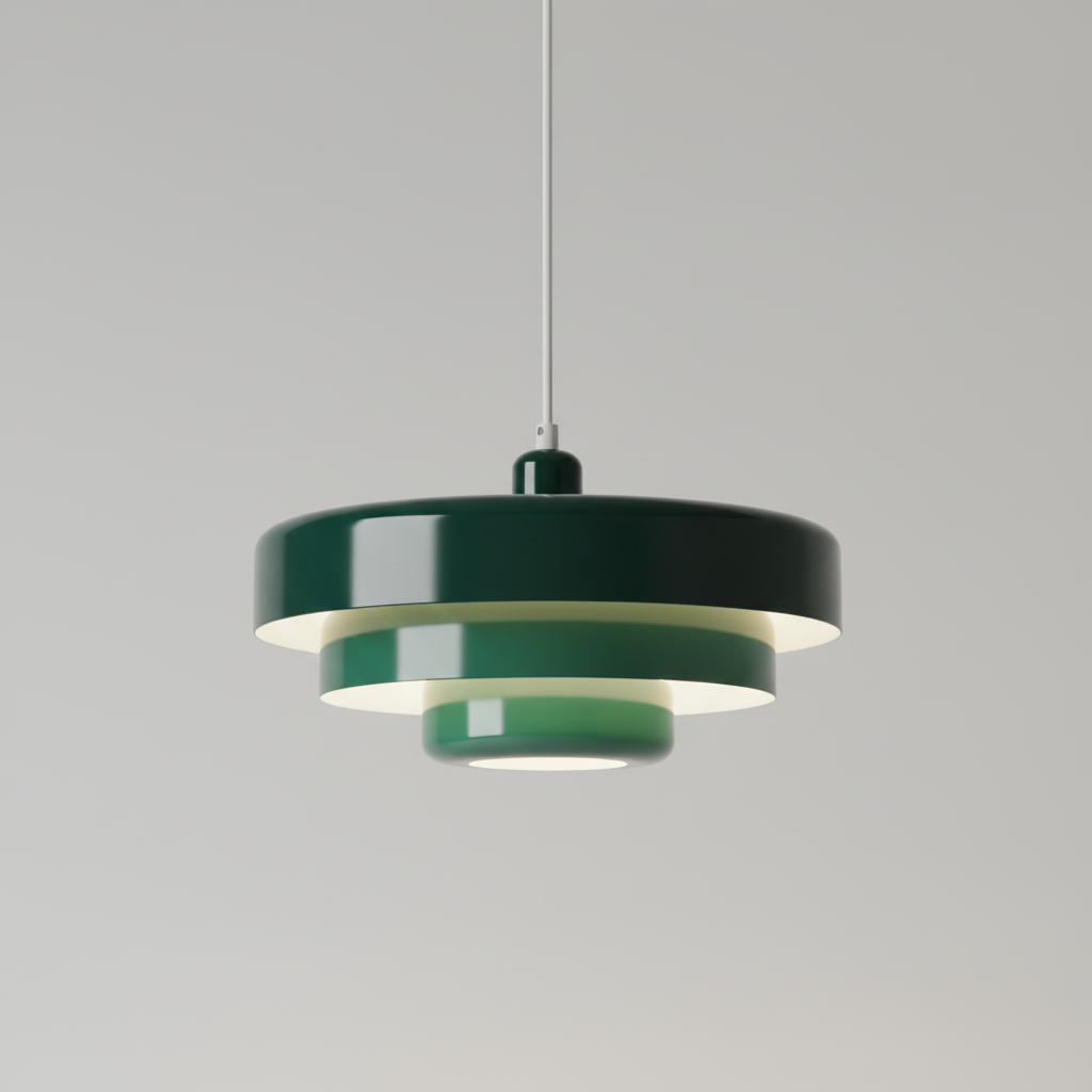 Retro Style Pendant Light - Vintage Inspired Hanging Fixture