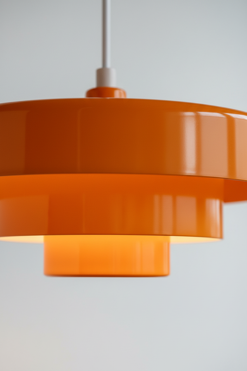 Retro Style Pendant Light - Vintage Inspired Hanging Fixture