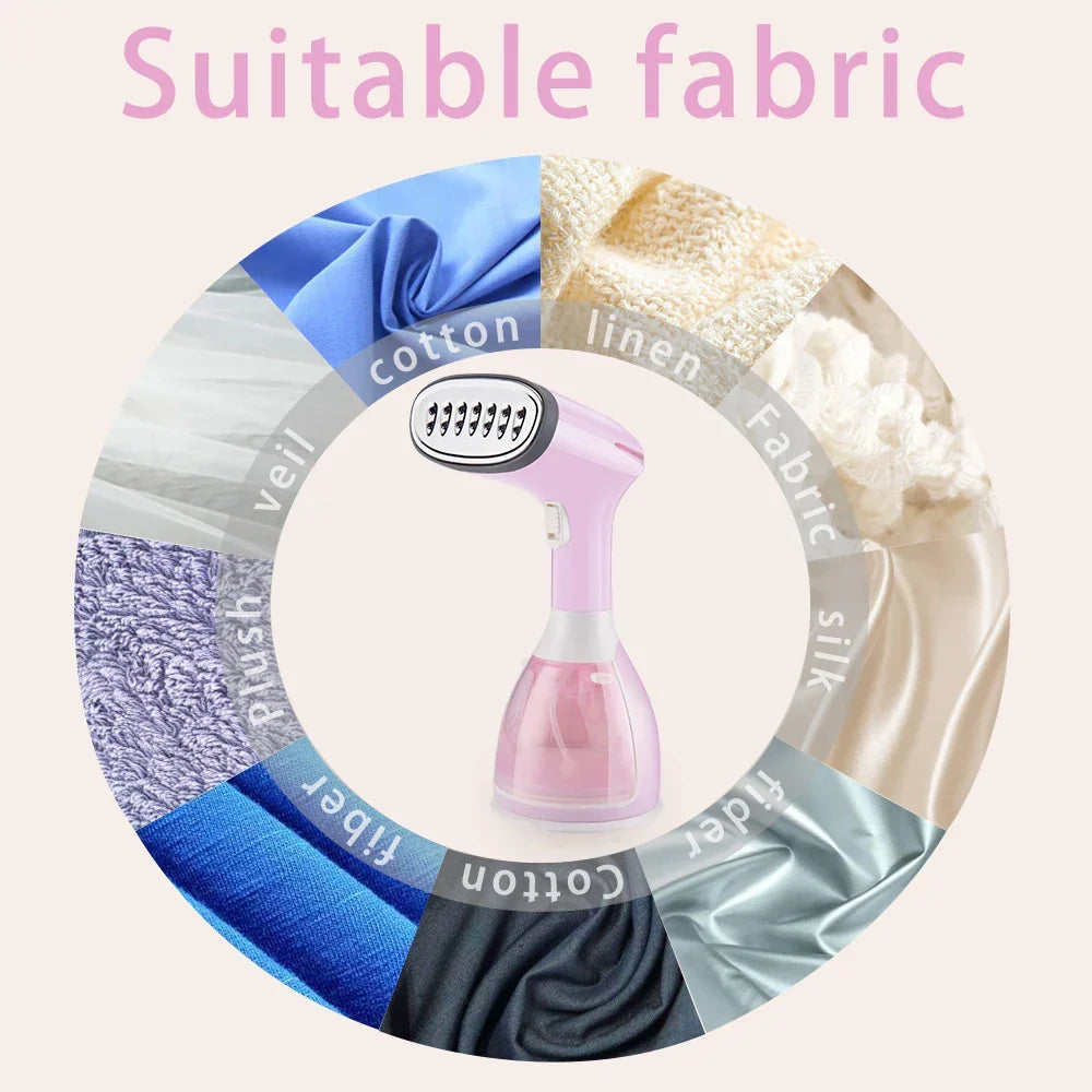 280W Vertical Clothes Steamer with 1500ml Tank – Quick Heat Up