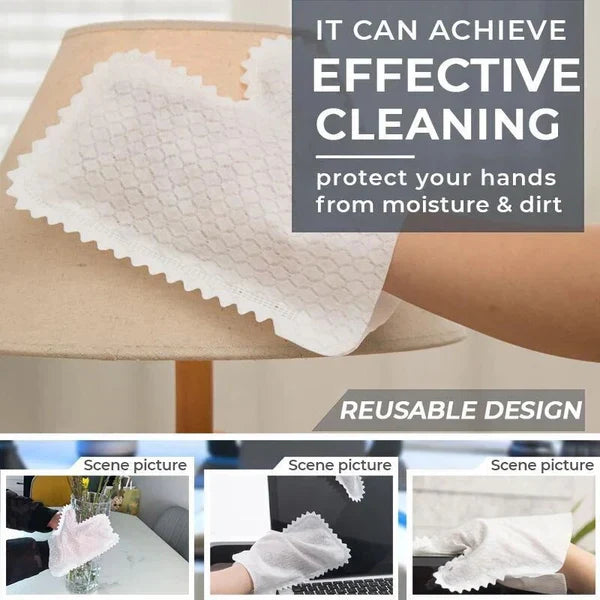 Effortless Cleaning Mitts for Dust and Grime Removal