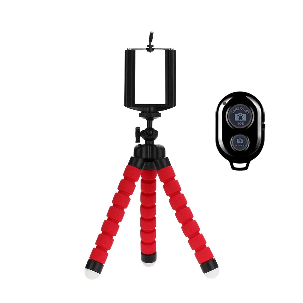 FlexiShoot Compact Tripod – Versatile Smartphone Stand for Travel