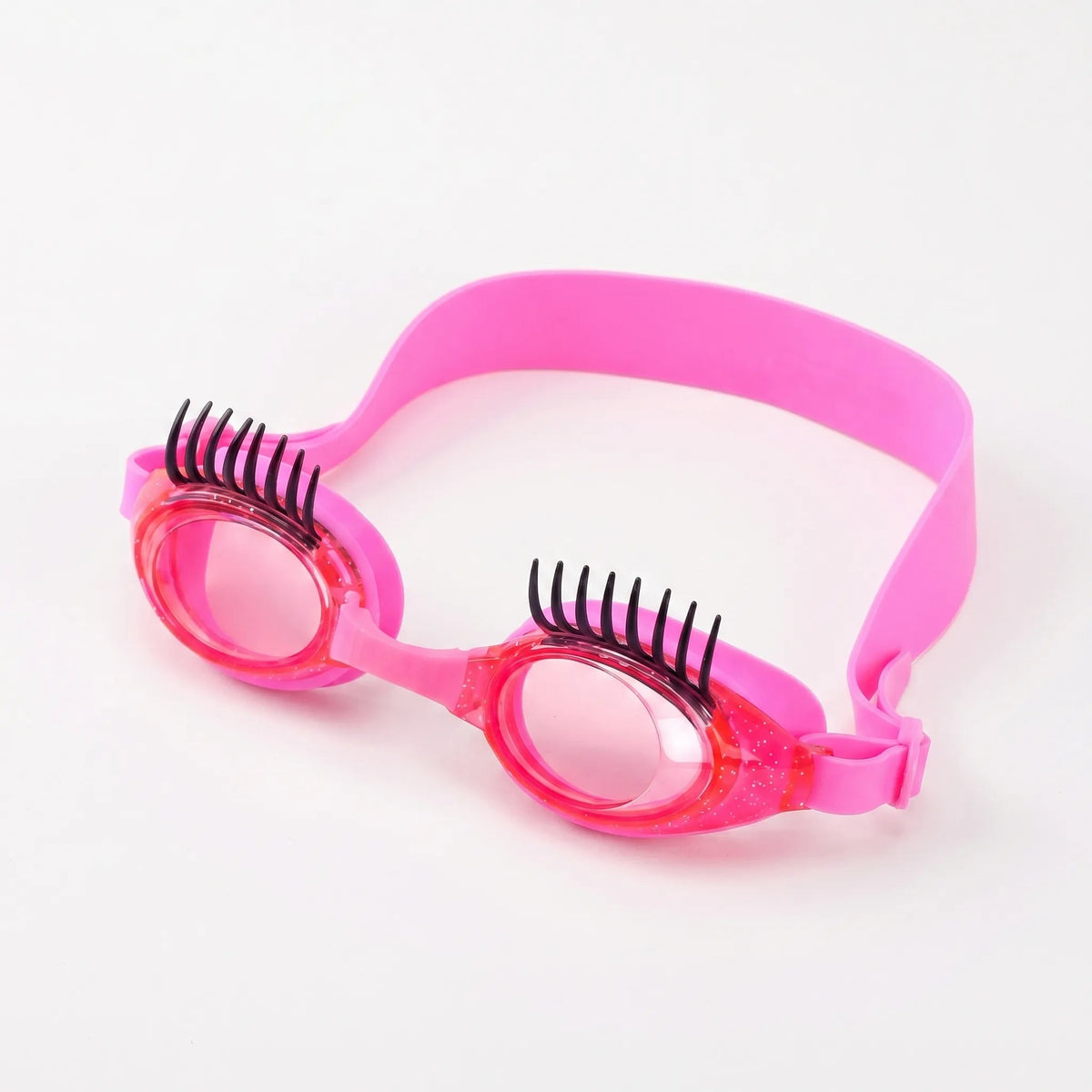 Adorable Heart-Shaped Swimming Goggles for Kids