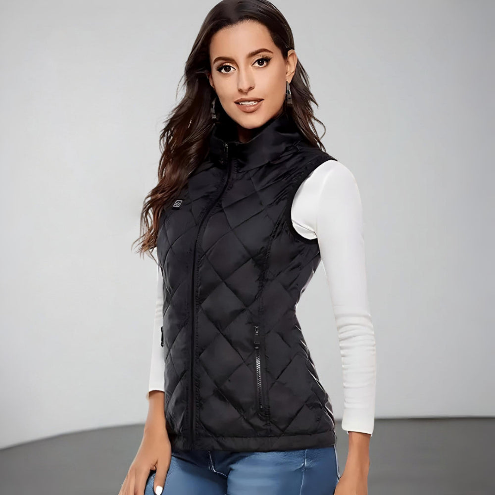 Thermal Comfort Vest for Women | 9 Heating Zones for Cozy Warmth