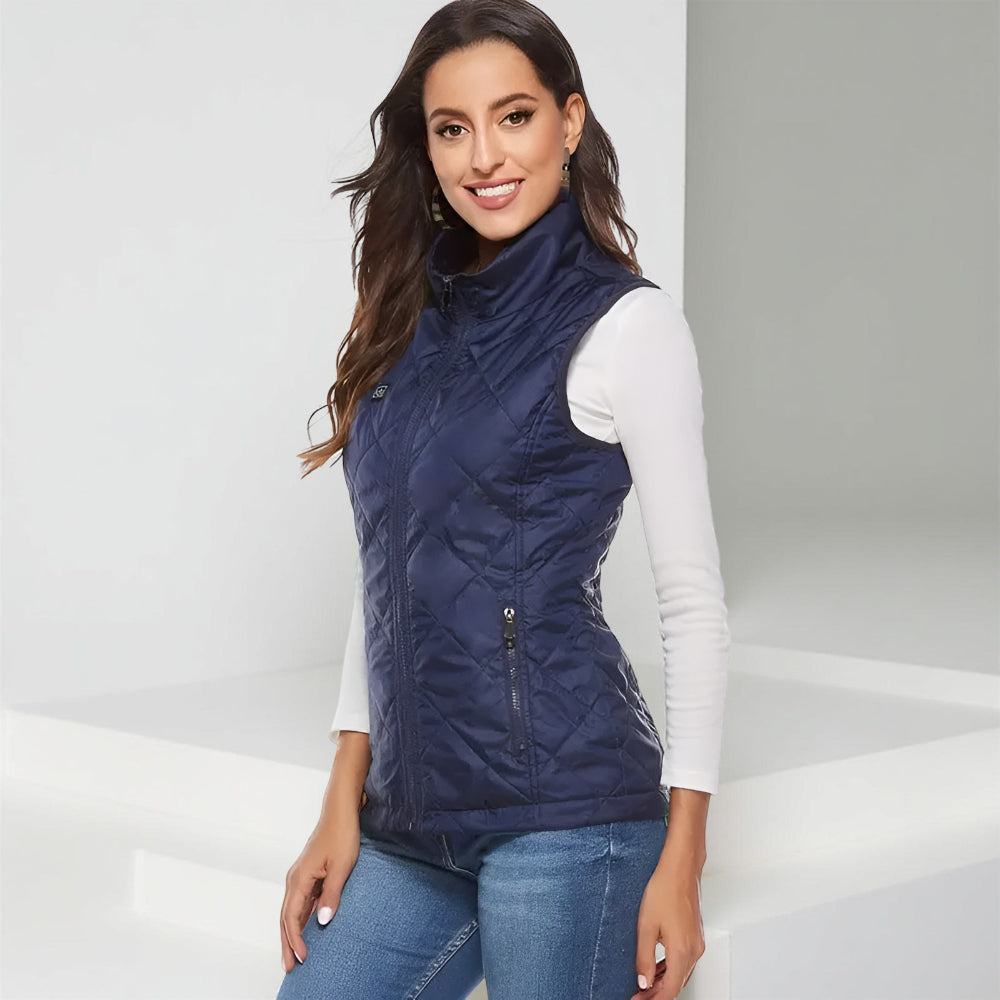 Thermal Comfort Vest for Women | 9 Heating Zones for Cozy Warmth