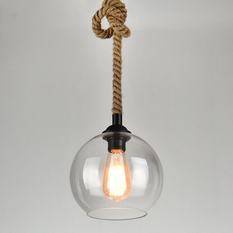 LuxeSphere | Elegant Glass Globe Pendant Light Fixture