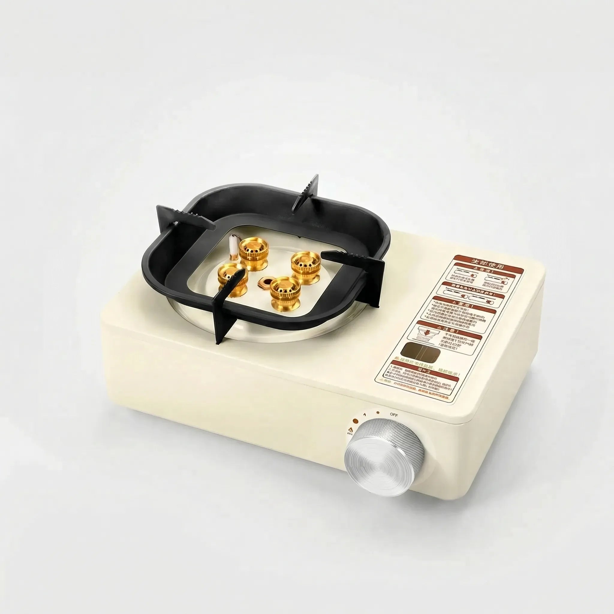 Portable High-Power Gas Stove for Camping and Outdoor Use