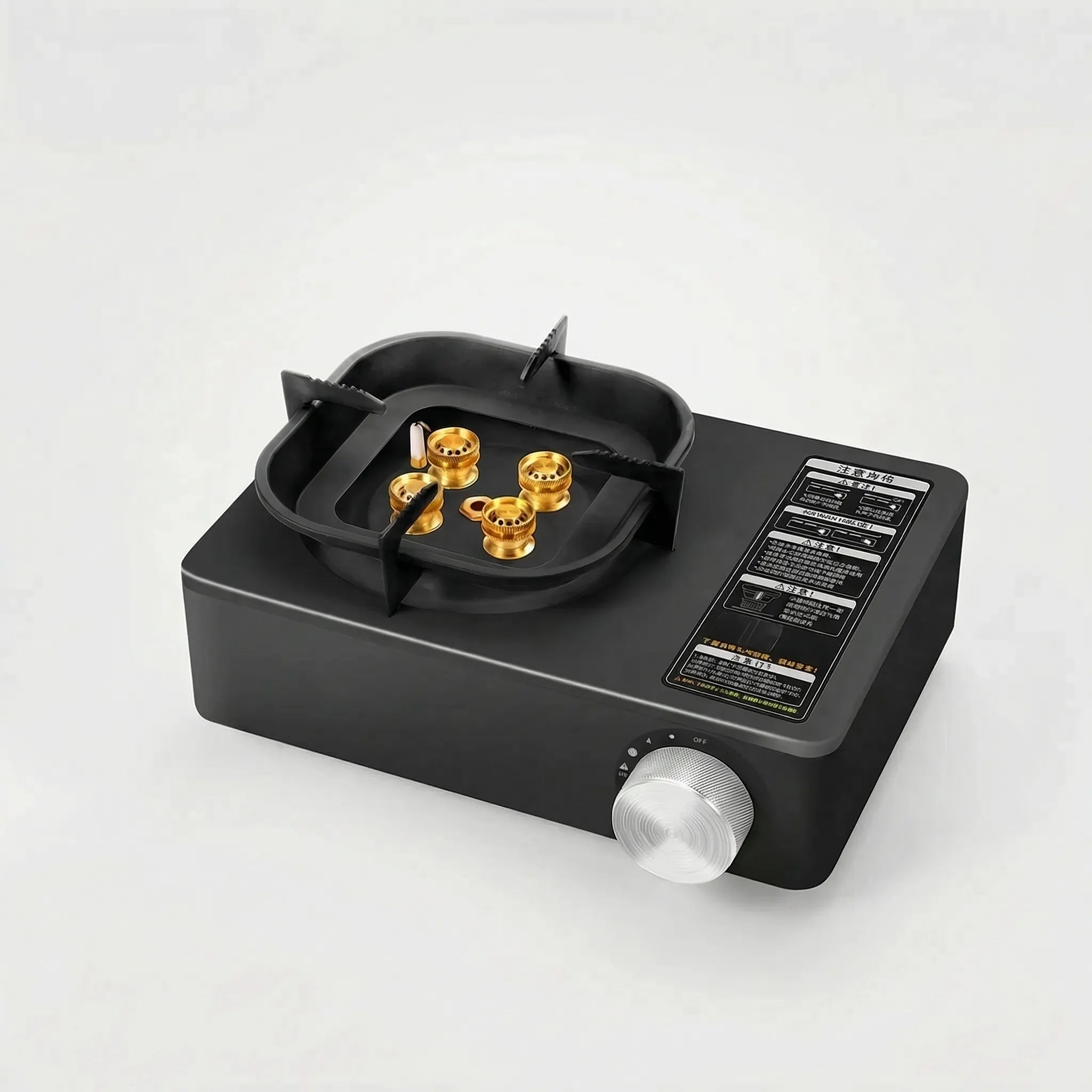Portable High-Power Gas Stove for Camping and Outdoor Use