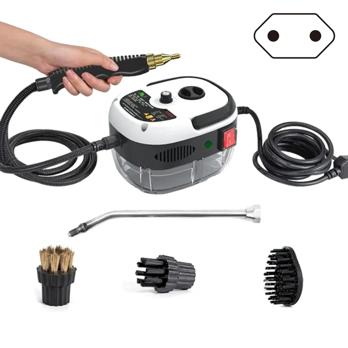 Ultimate Steam Power Cleaner | 2500W with 6 Custom Settings