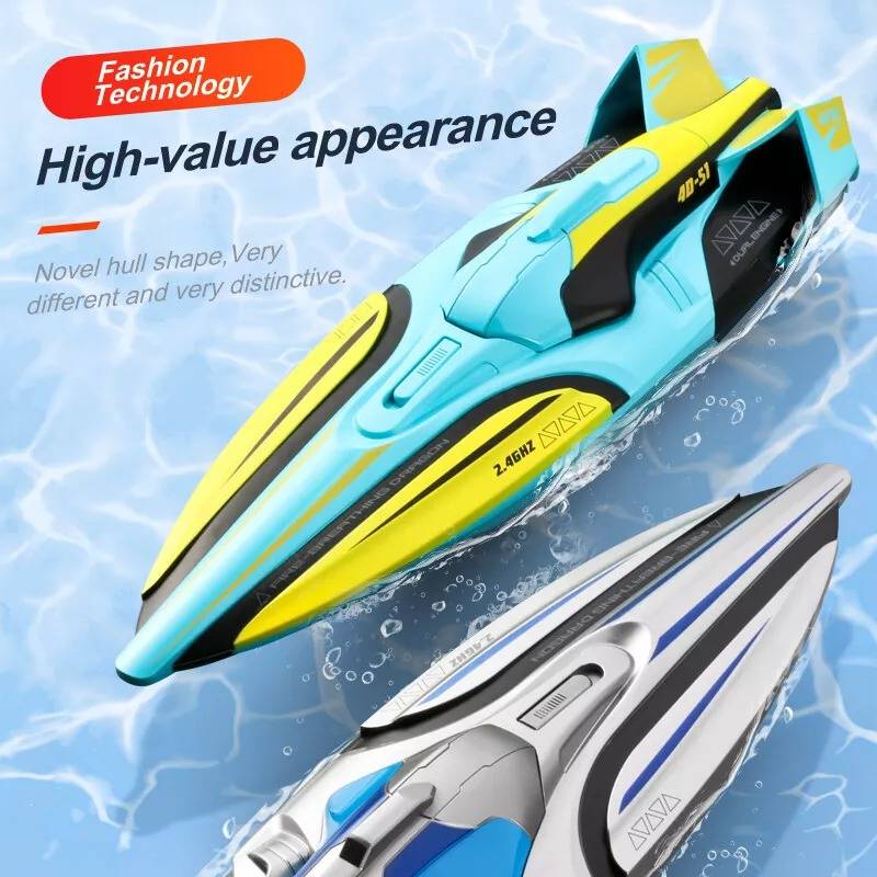 Rapid Aqua Racer with Dual Motors & LED Lights for Ultimate Fun