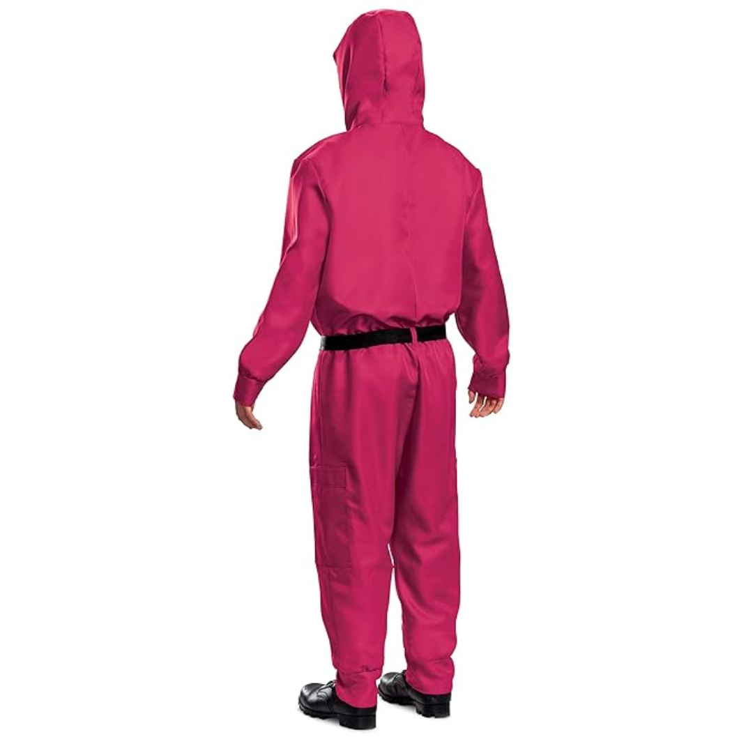 Complete Costume Set with Hood and Face Mask for Halloween Fun