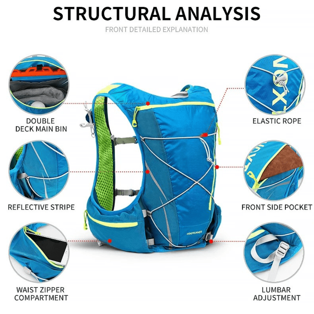 Adventure Hydration Backpack | 8L Capacity with 1.5L Bladder