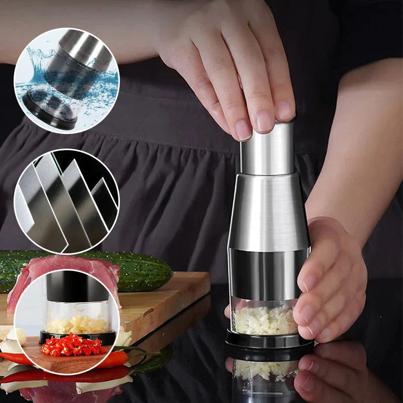 Effortless Garlic Master for Precise Chopping