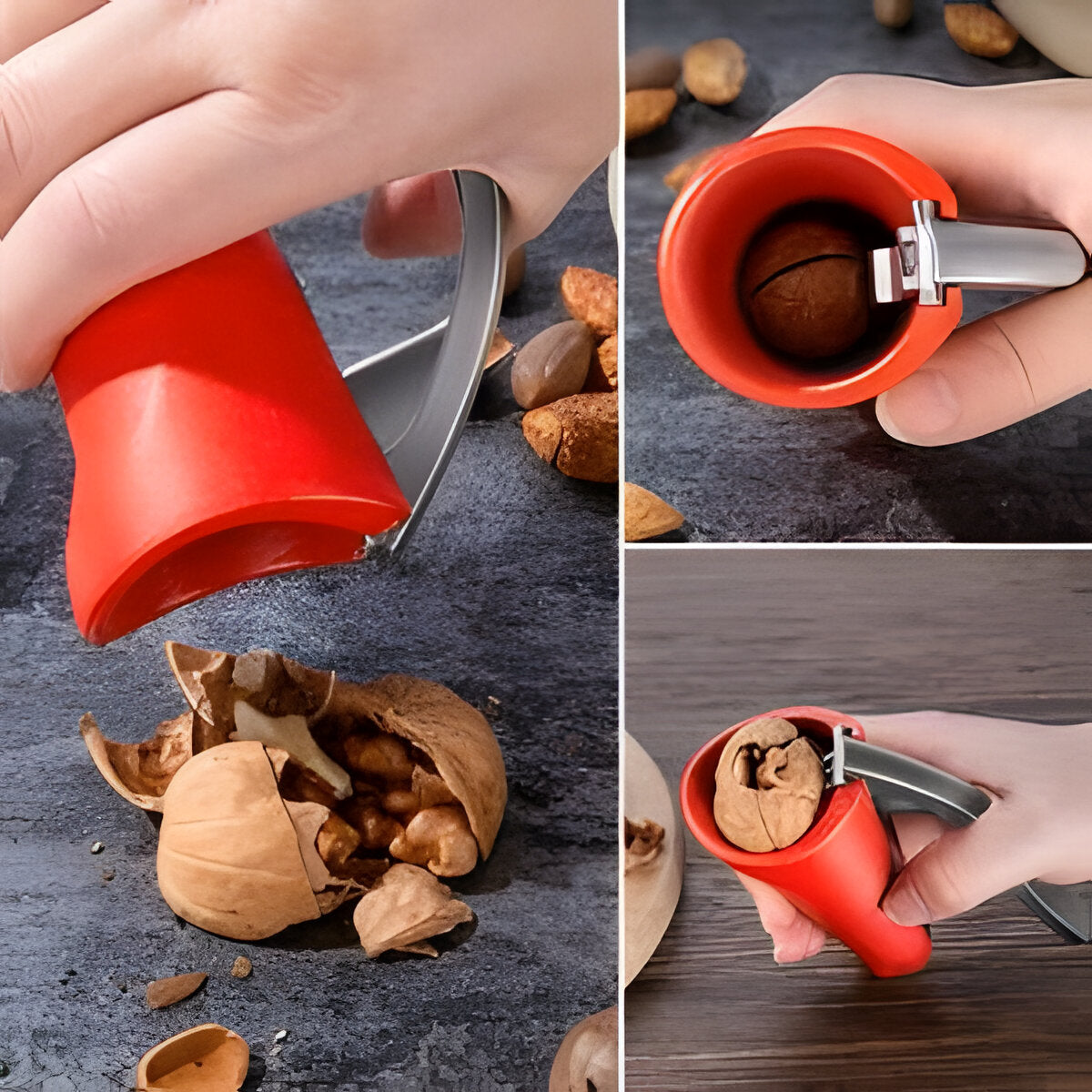 Effortless Nut Cracker with Ergonomic Grip