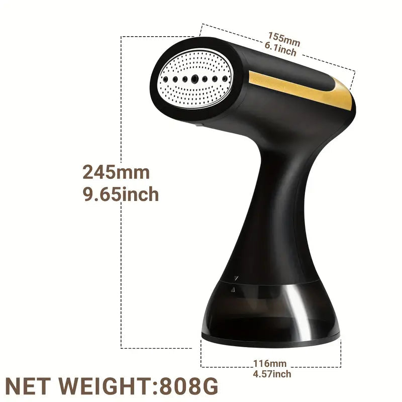 Travel-Ready Fabric Steamer for Quick Wrinkle Removal