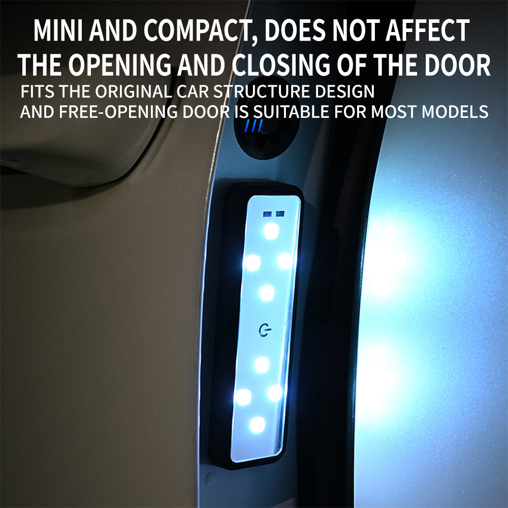 Illuminating Car Door Lights with Magnetic Activation