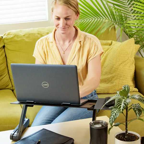 FlexiLift Adjustable Laptop Stand – Portable Ergonomic Riser