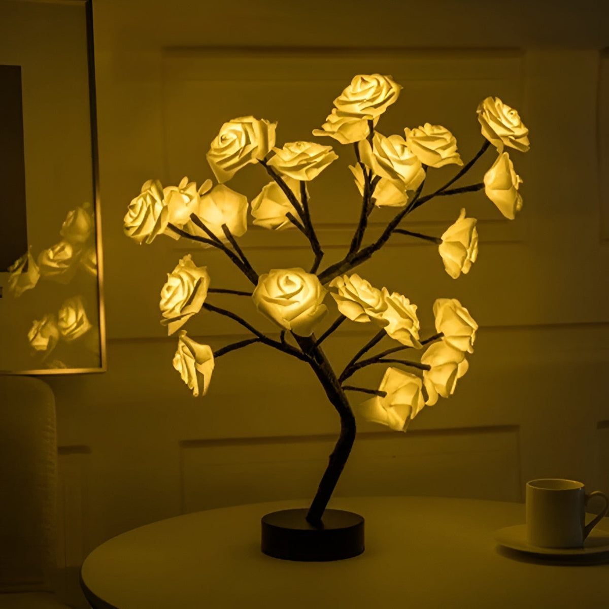 Enchanting LED Blossom Tree with Flexible Branches | Elegant Home Lighting