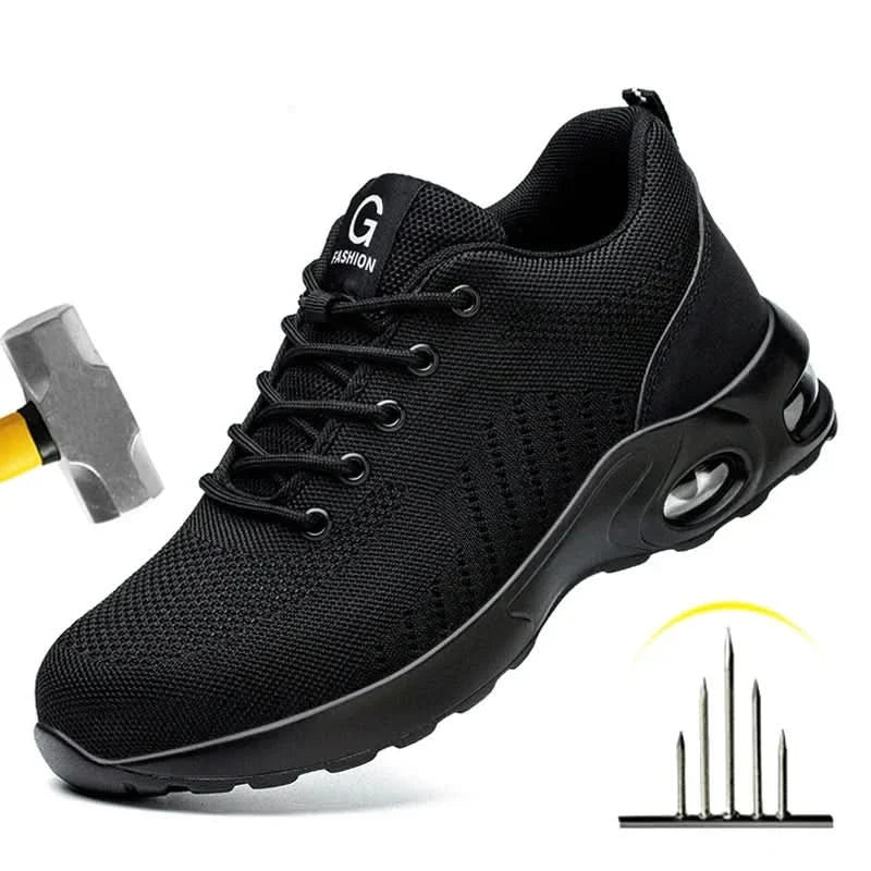 TitanGuard – Heavy-Duty Steel Toe Safety Shoes for Men