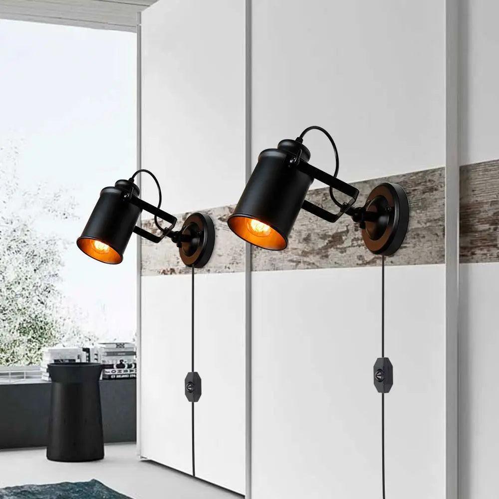Versatile Adjustable Wall Light with E27 Socket
