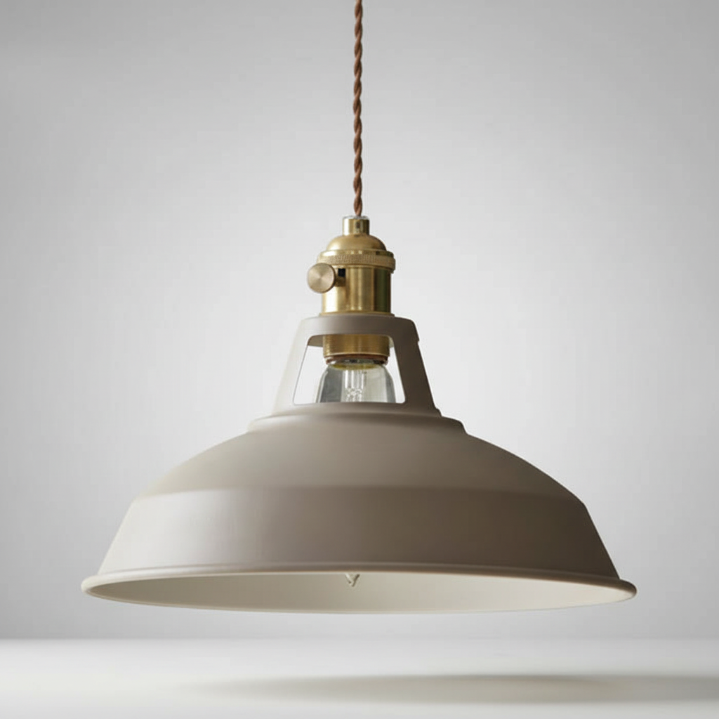 Metal Pendant Light Fixture for Industrial Decor