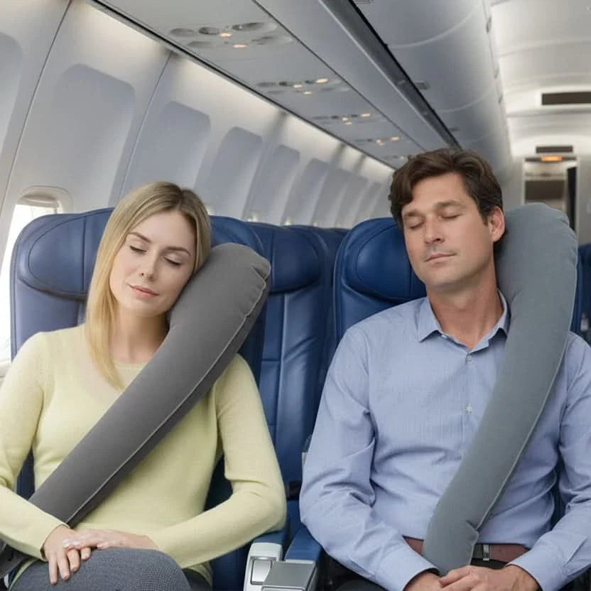 ComfortCloud – Supportive Travel Pillow for Side Sleepers