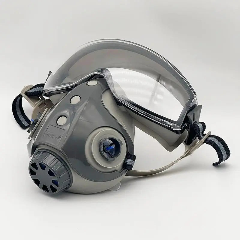 DustShield Reusable Half-Face Respirator Mask with Cotton Filters