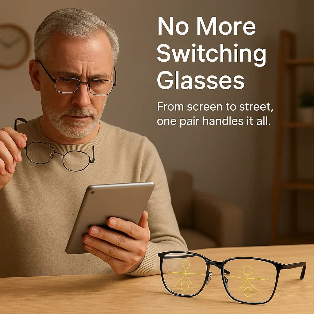 Versatile Vision Glasses | Multifunctional Lenses for Everyday Clarity