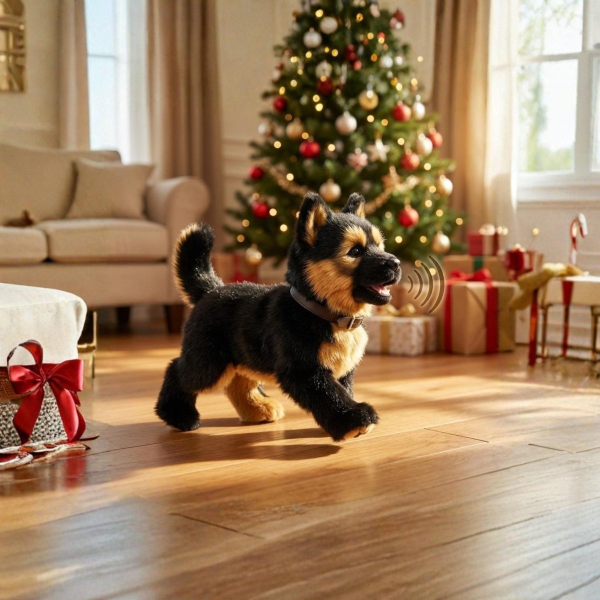 Engaging Robotic Puppy Toy with Realistic Movements for Fun