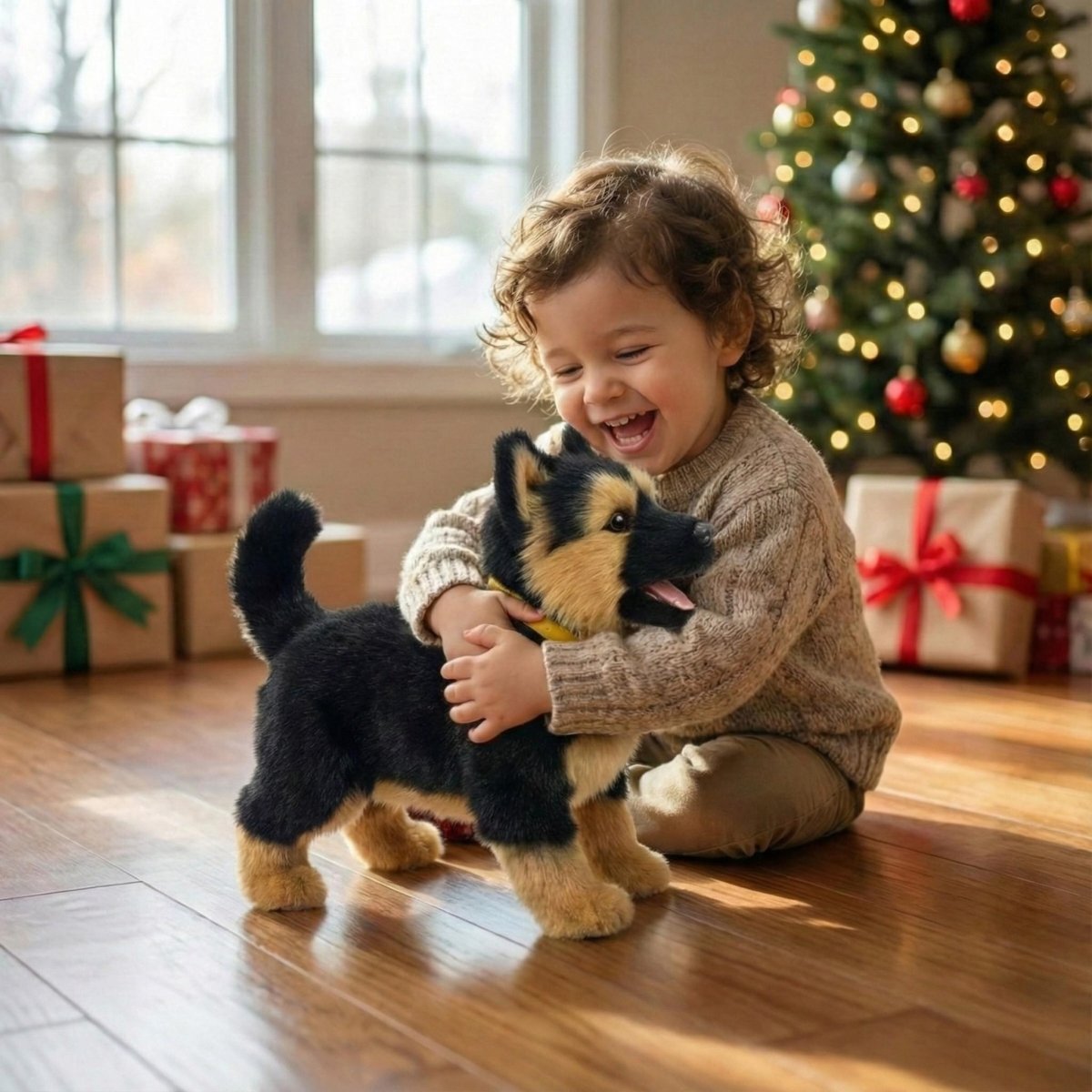 Engaging Robotic Puppy Toy with Realistic Movements for Fun